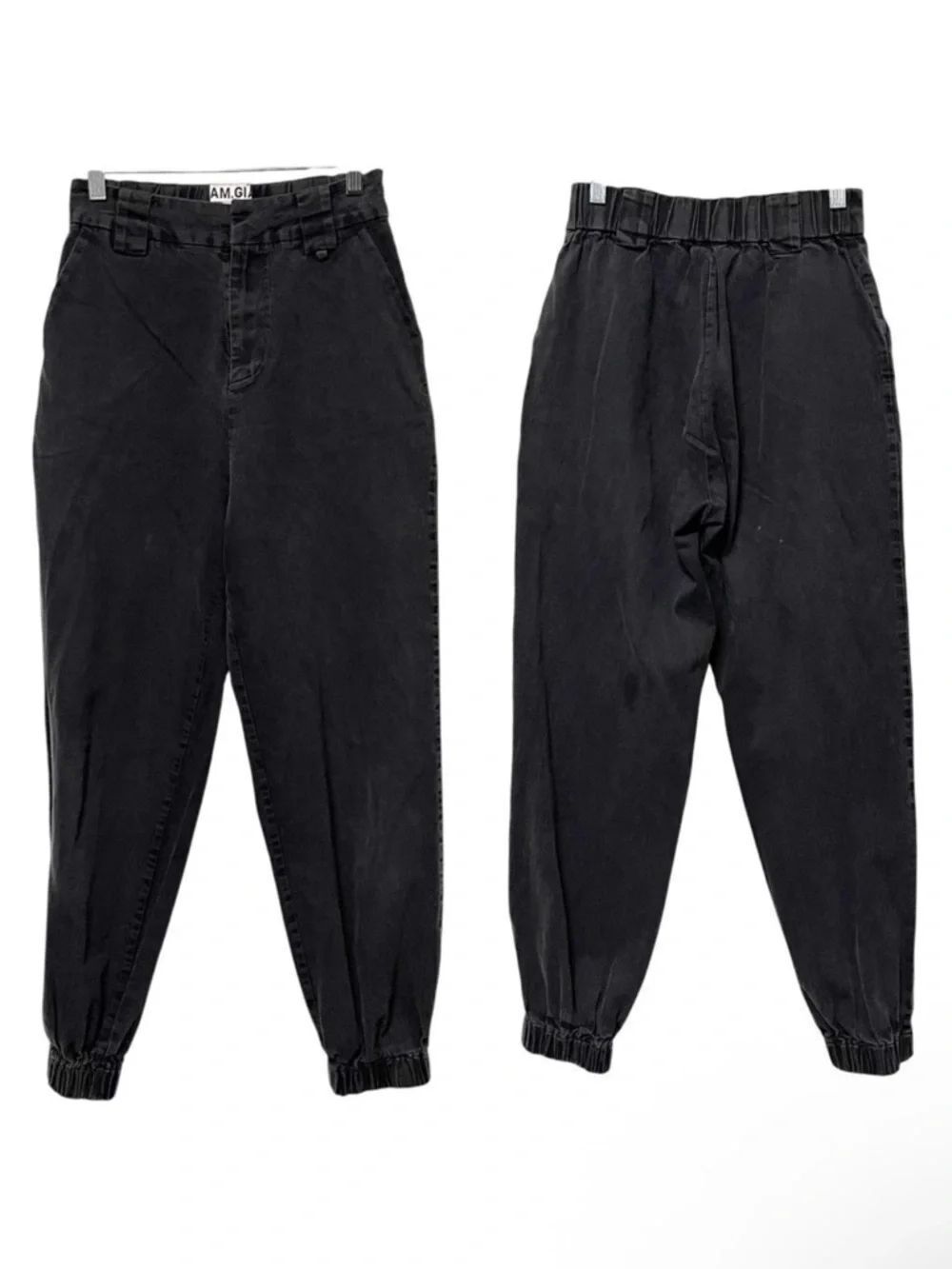 I.AM.GIA Cobain Faded Black Jogger Pants S